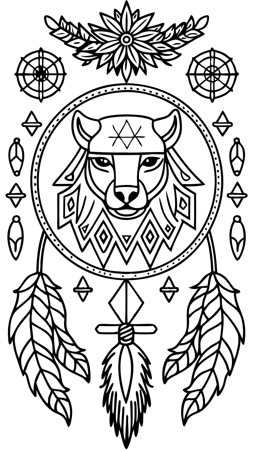 american indian coloring pages